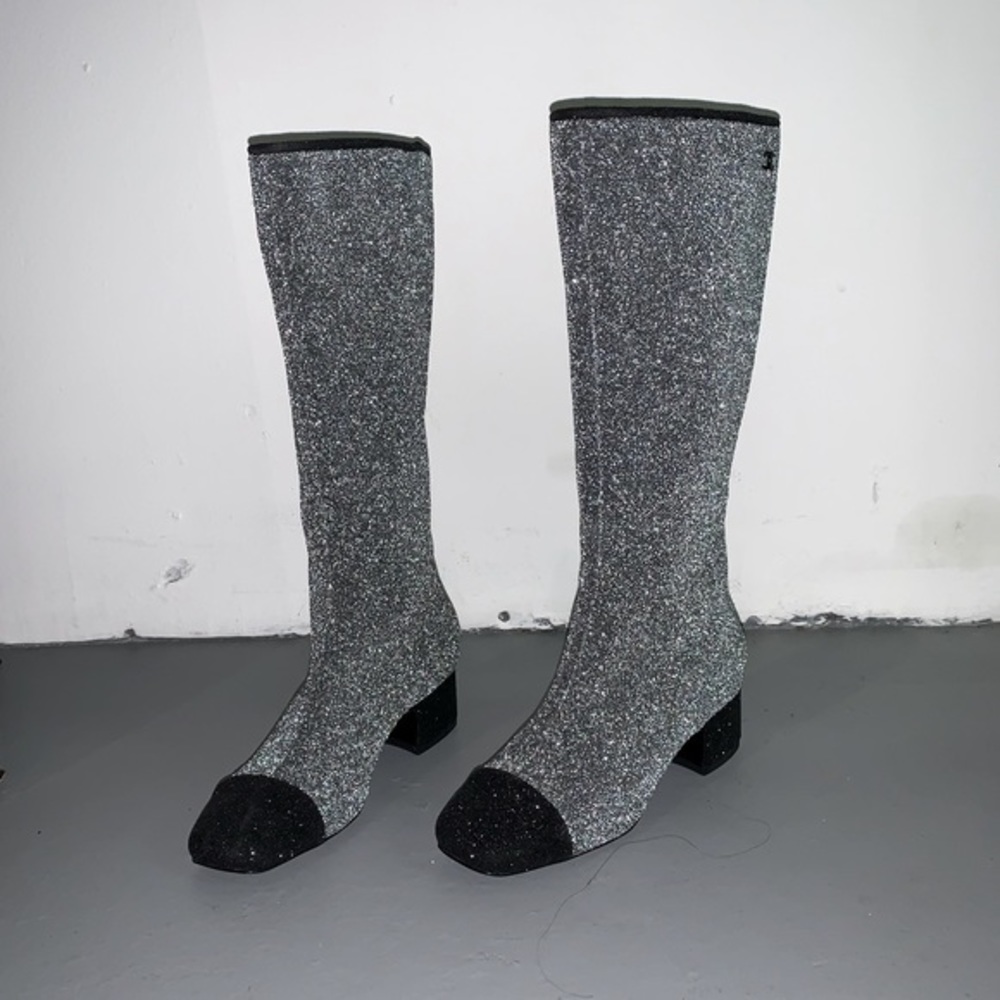 Glitter boots